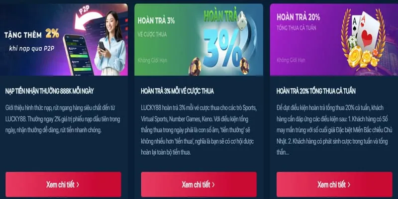Sự kiện đặc biệt, chương trình VIP, ưu đãi độc quyền